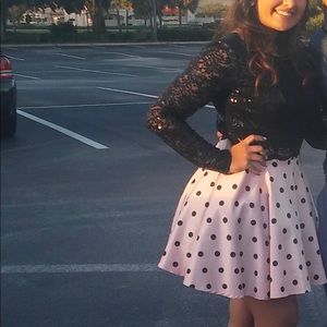 Party/Cocktail two piece lace dress style